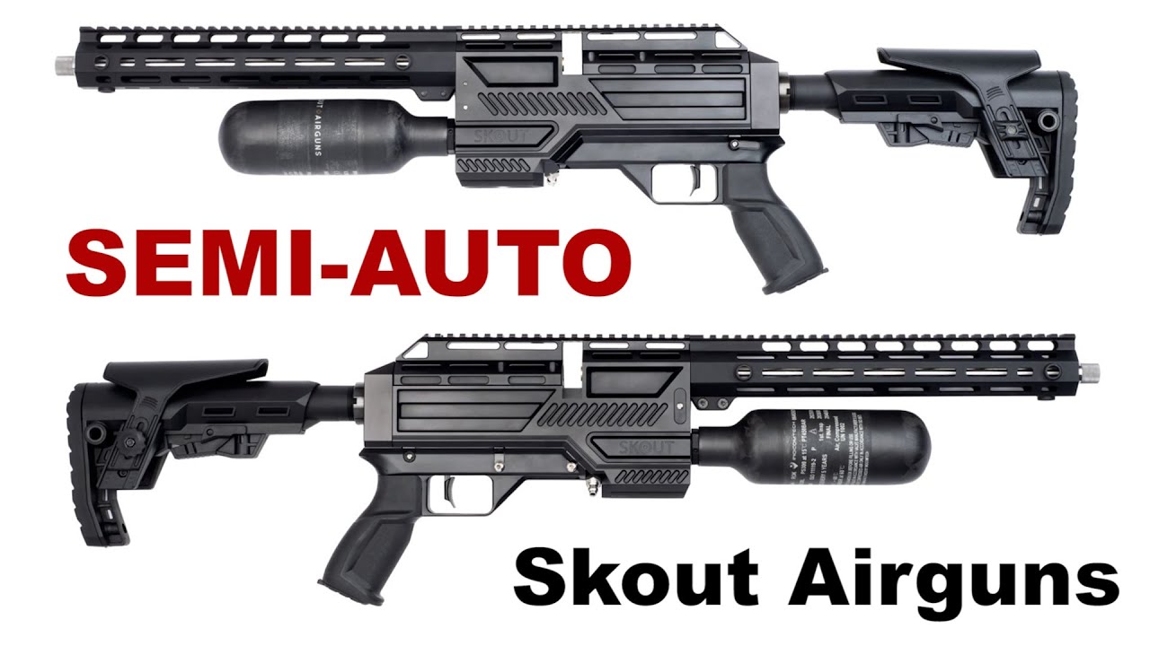 Пневматическая винтовка Skout SEMI-AUTO (№1 среди пневматического оружия на выставке Shot Show 20...