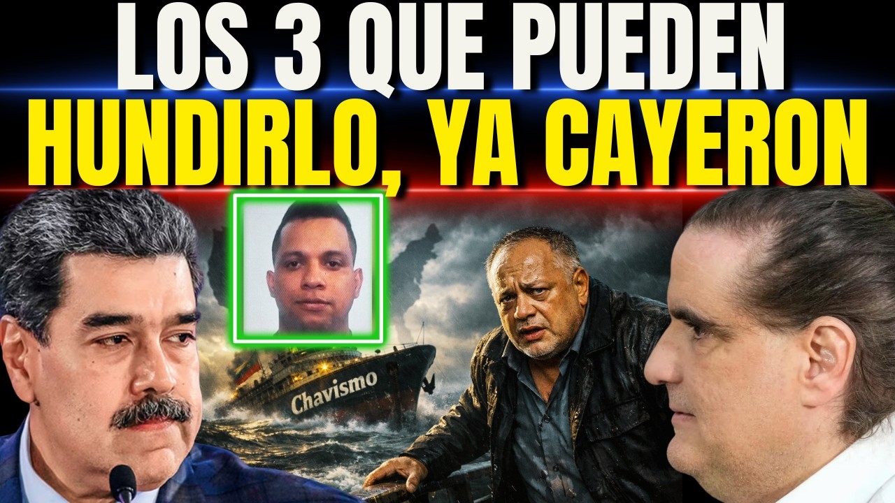 🚨#DIOSDADO EN PROBLEMAS: LOS 3 HOMBRES QUE PODRÍAN #HUNDIRLO YA ESTÁN #DETENIDOS.