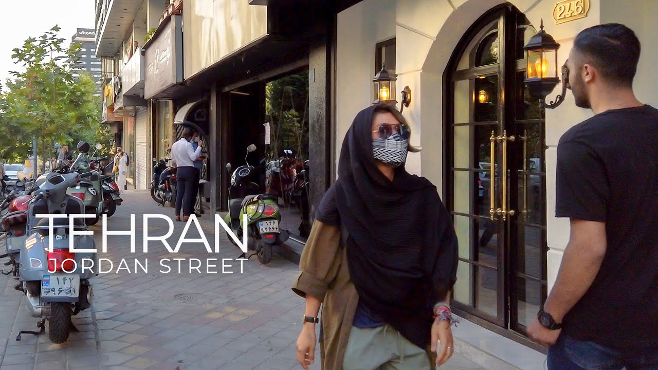TEHRAN 2021 - Walking on Jordan Street / تهران، خیابان جردن