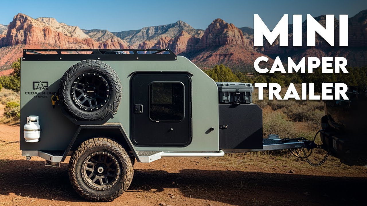 25 Innovative Mini Camper Trailers That Can Go Anywhere | Small Camper Trailers