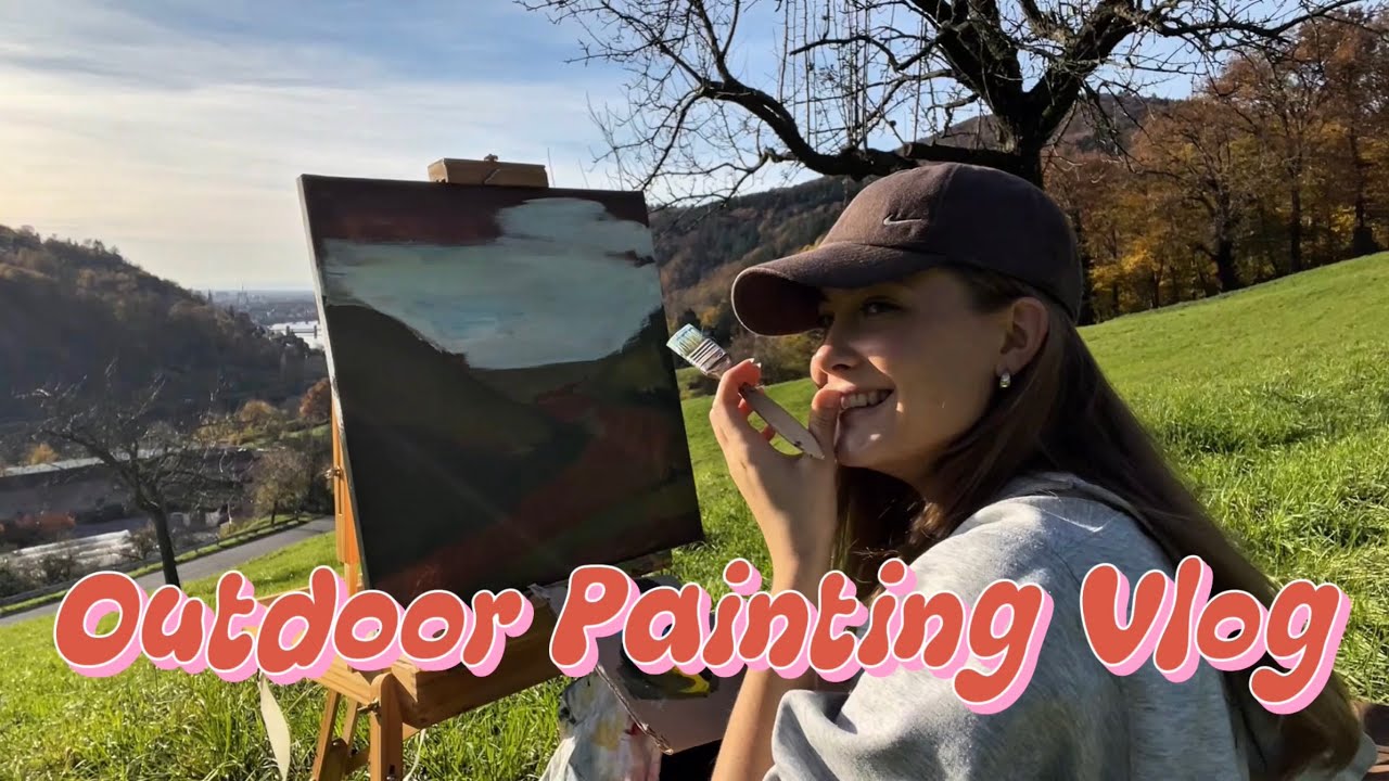 Outdoor Painting Vlog | Relax Chillout