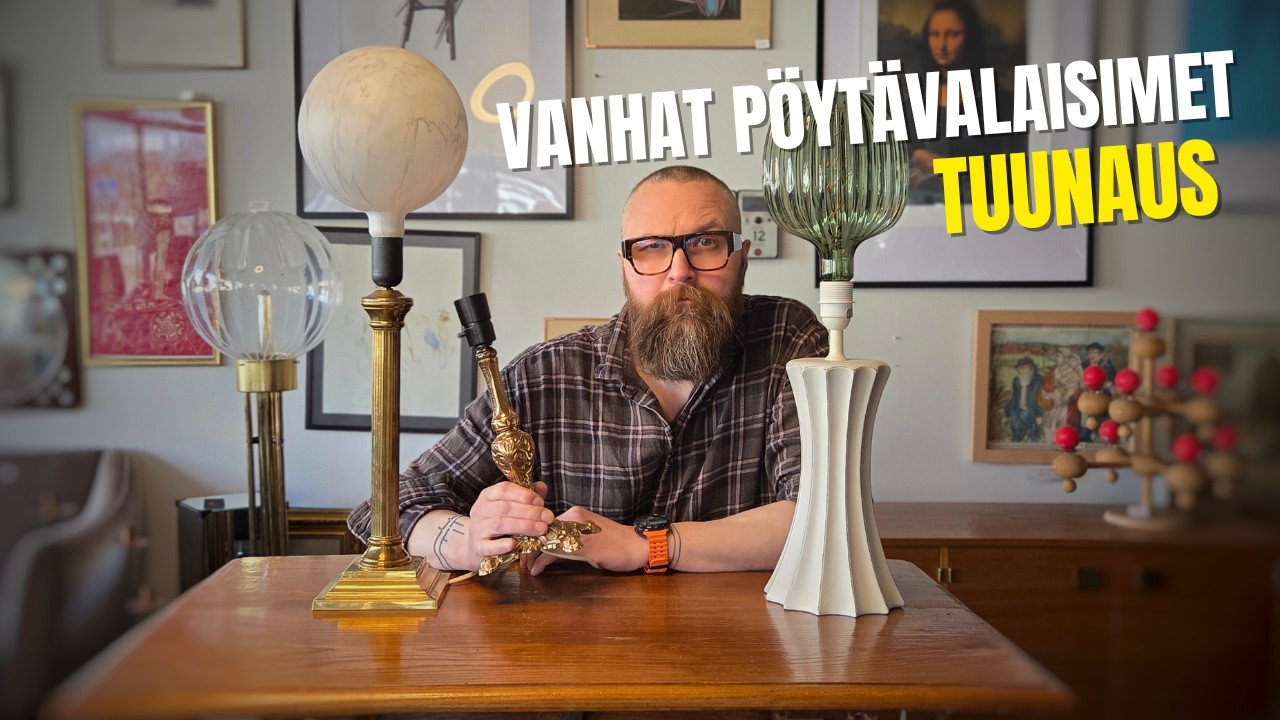 Tuunataan vanhat p&ouml;yt&auml;valaisimet!