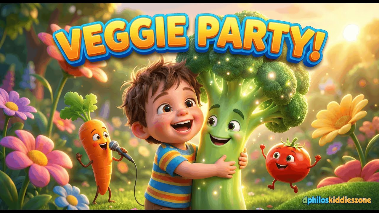 Yummy Veggies Song! 🥦🥕 Healthy Habits for Kids | Fun Learning