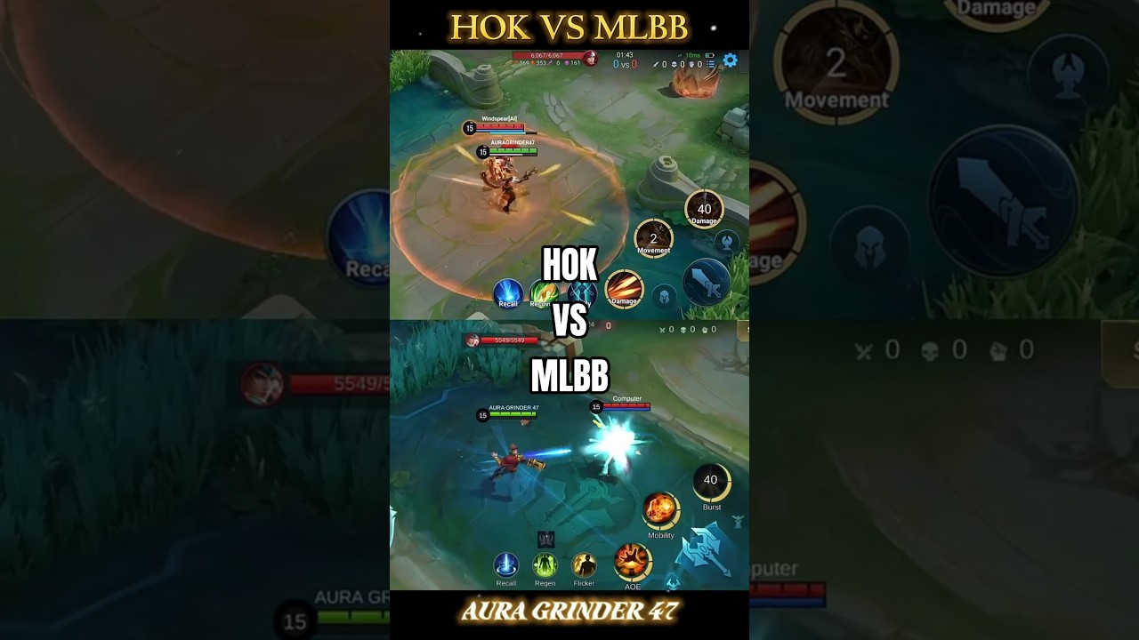 Marco Polo vs Granger - Honor of Kings vs Mobile Legends Comparison