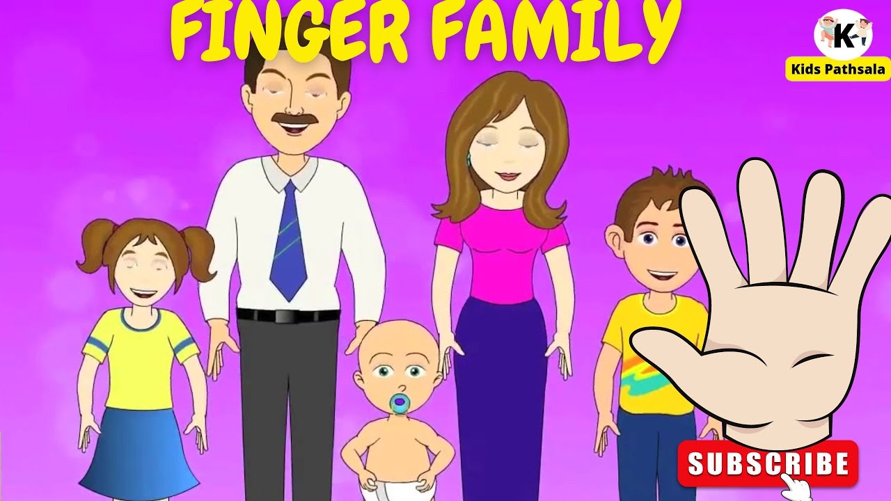 Daddy Finger | Finger Family Song | Finger Family Nursery Rhymes