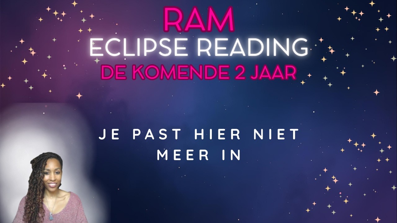 ♈ RAM | Je Laat Iets Achter Je — Tijd Voor Je Eigen Plan (Eclipse Reading)  🌑🔥