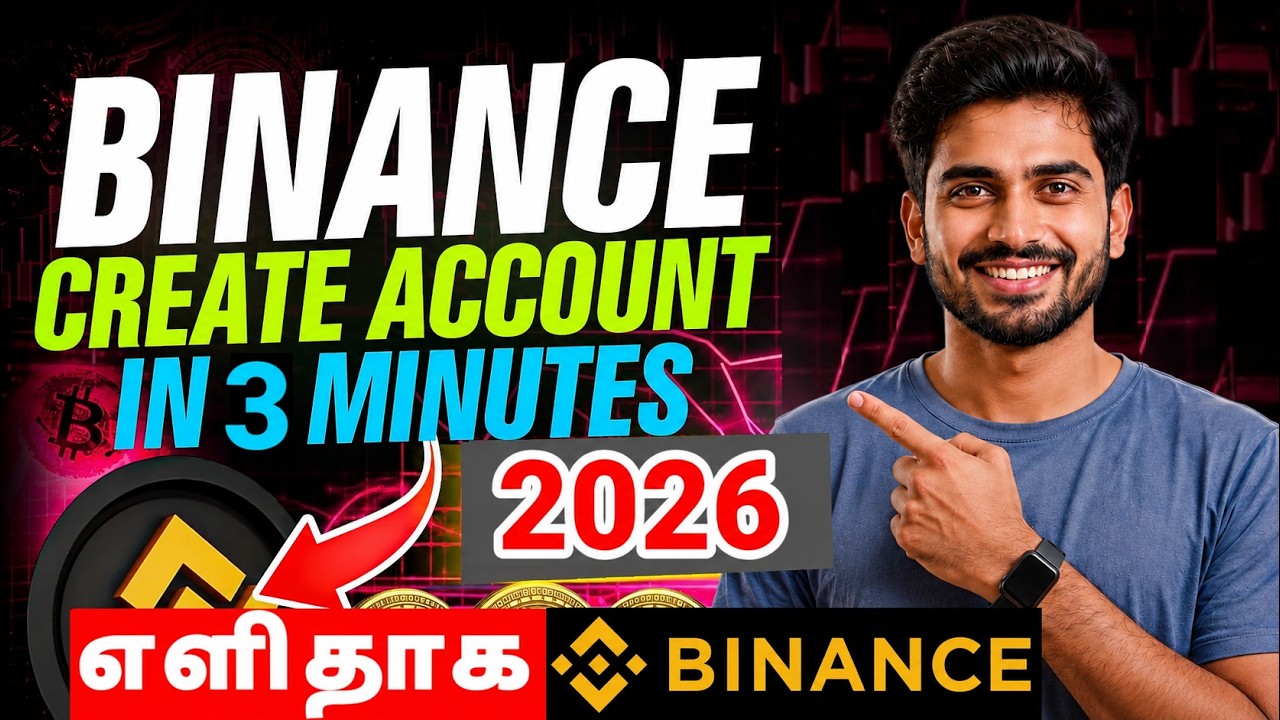 Binance Account Opening | How to Create Binance Account Tamil 2026 | Binance full tutorial | Binance