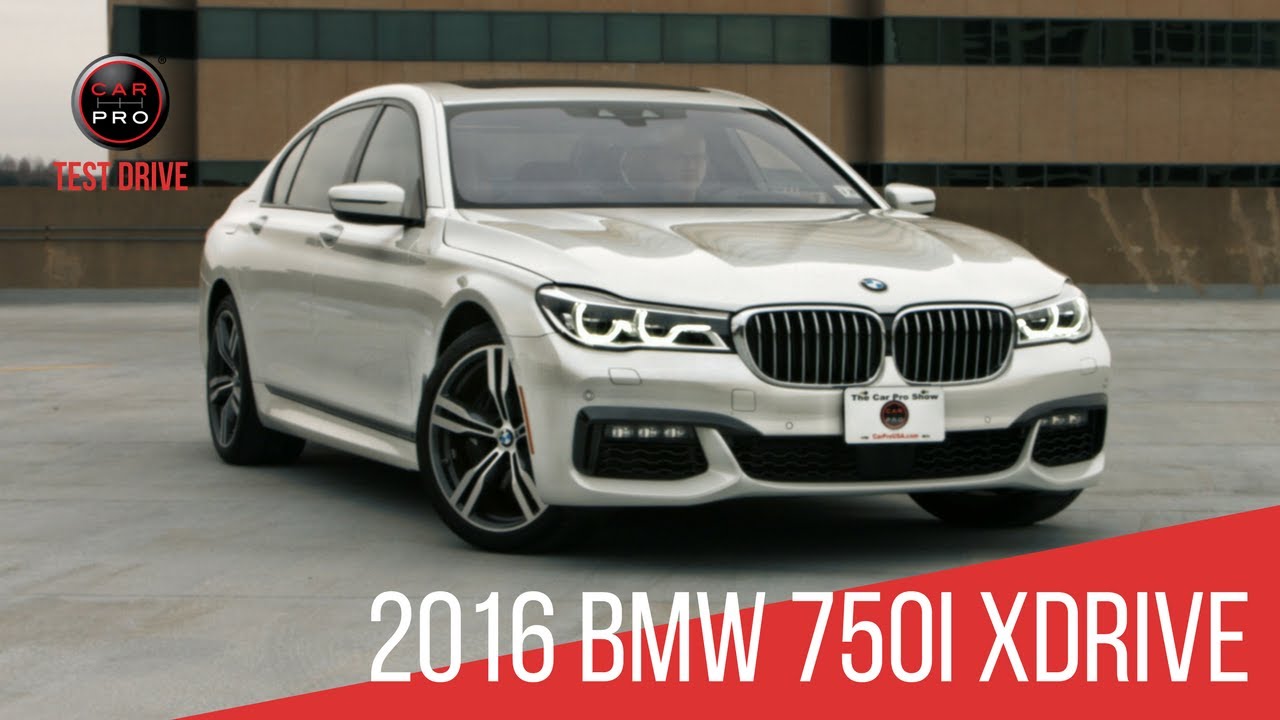 Тест-драйв BMW 750i xDrive 2016 года