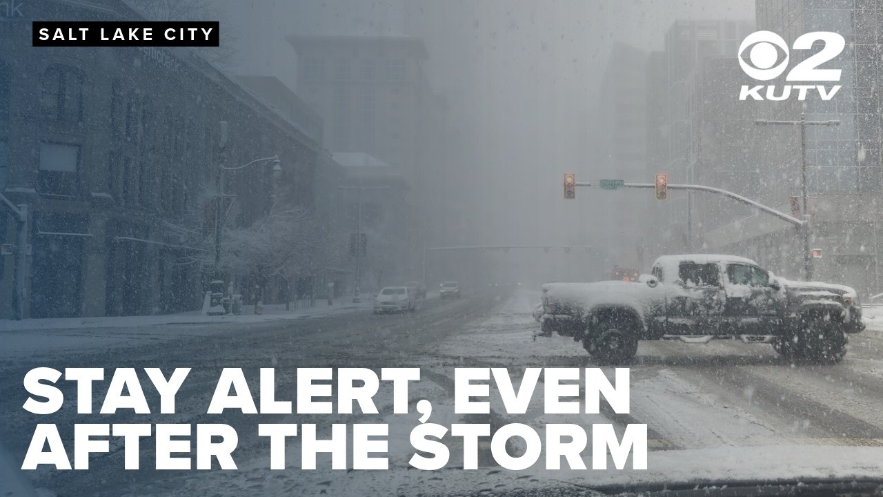 UHP, UDOT officials warn drivers to stay alert even after snowstorms