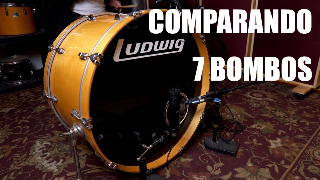 COMPARANDO 7 BOMBOS (18”- 26”)