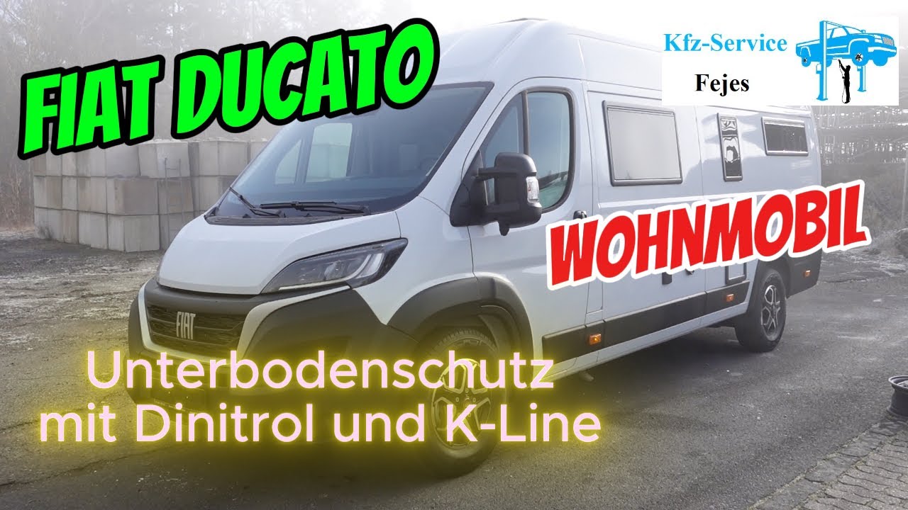 FIAT Ducato Neuwagen, Ausstattung Wohnmobil, noch keine 500 km und schon Rost...