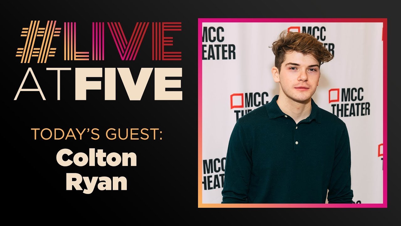 Broadway.com #LiveatFive with Colton Ryan of ALICE BY HEART