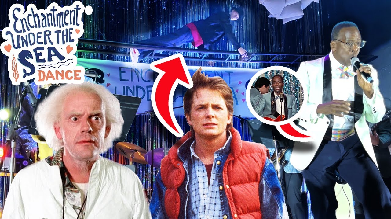 Real Life Back To The Future! (Enchantment Under the Sea Dance 2022)
