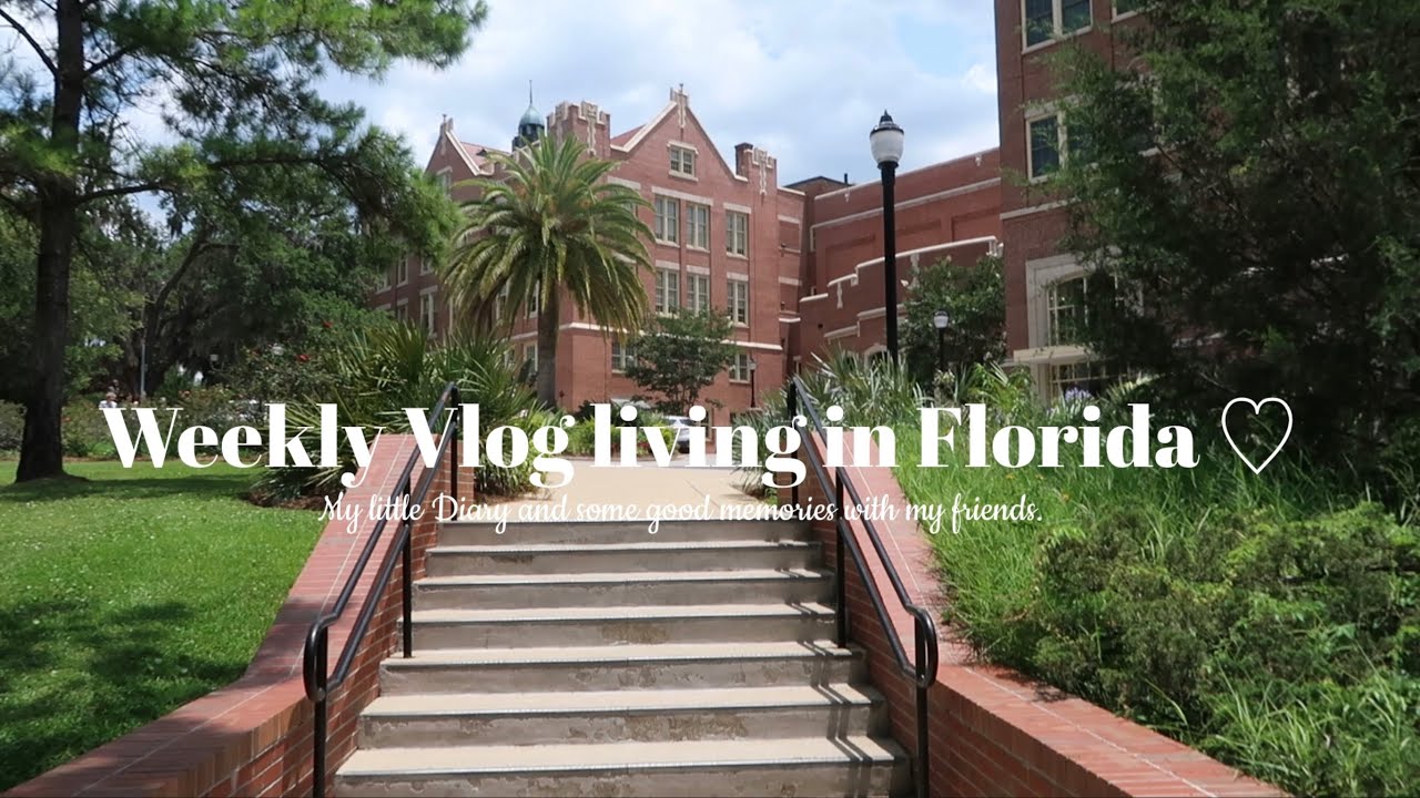 Florida Diaries🐊 Sang-Ji BD, Korean drinking games, crazy degree | 韓國人喝酒遊戲 ,美國佛州校園生活