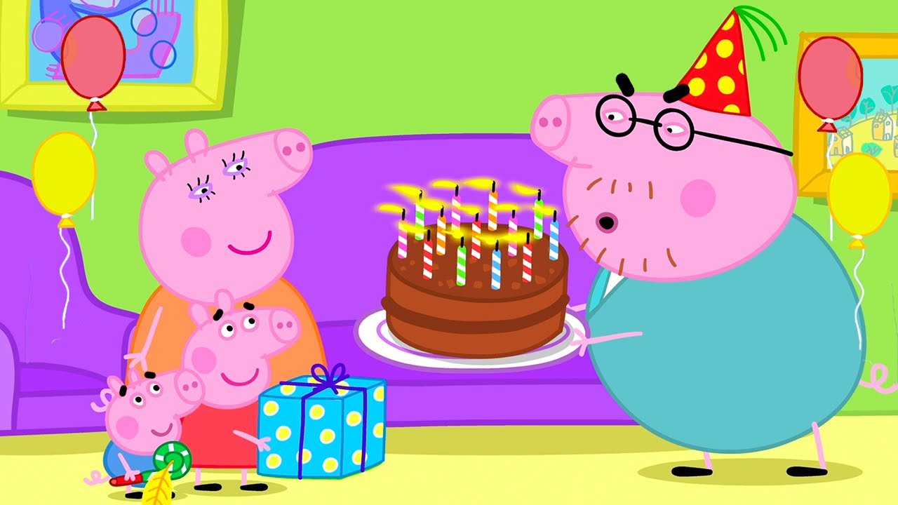 Daddy Pig's Birthday 🥳 Best of Peppa Pig 🐷 Cartoons for Children