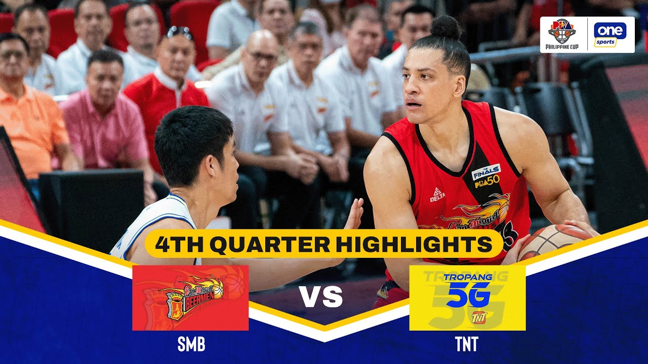 TNT vs. SAN MIGUEL | 4TH QUARTER HIGHLIGHTS | FINALS GAME 6 | PBA SEASON 49 PHILIPPINE CUP
