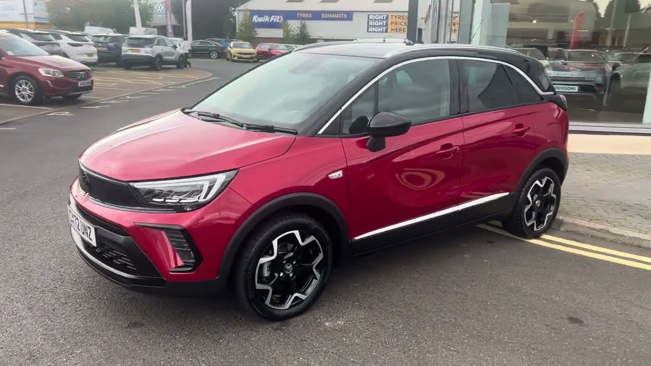 CX72UNZ Vauxhall Crossland 1.5 Turbo D Ultimate SUV 5dr Diesel Manual Euro 6 (s/s) (110 ps)