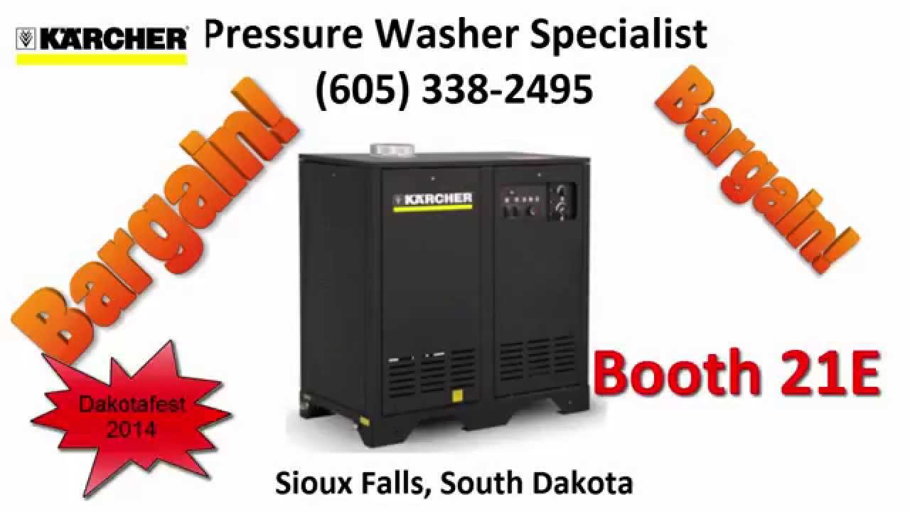 Pressure Washer Specialist | Karcher Stationary Pressure Washers | Dakotafest 2014