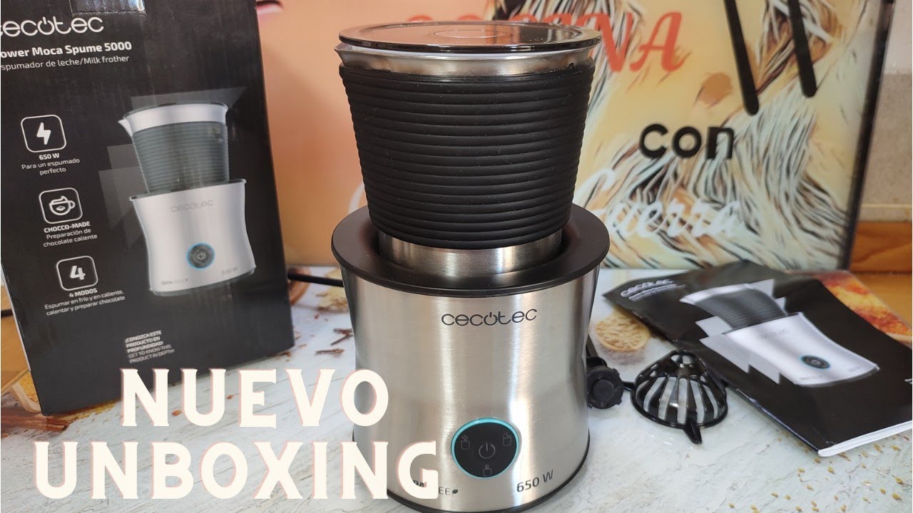 MI SÚPER ESPUMADOR, POWER MOCA SPUME 5000, Review detallado! #cecotec