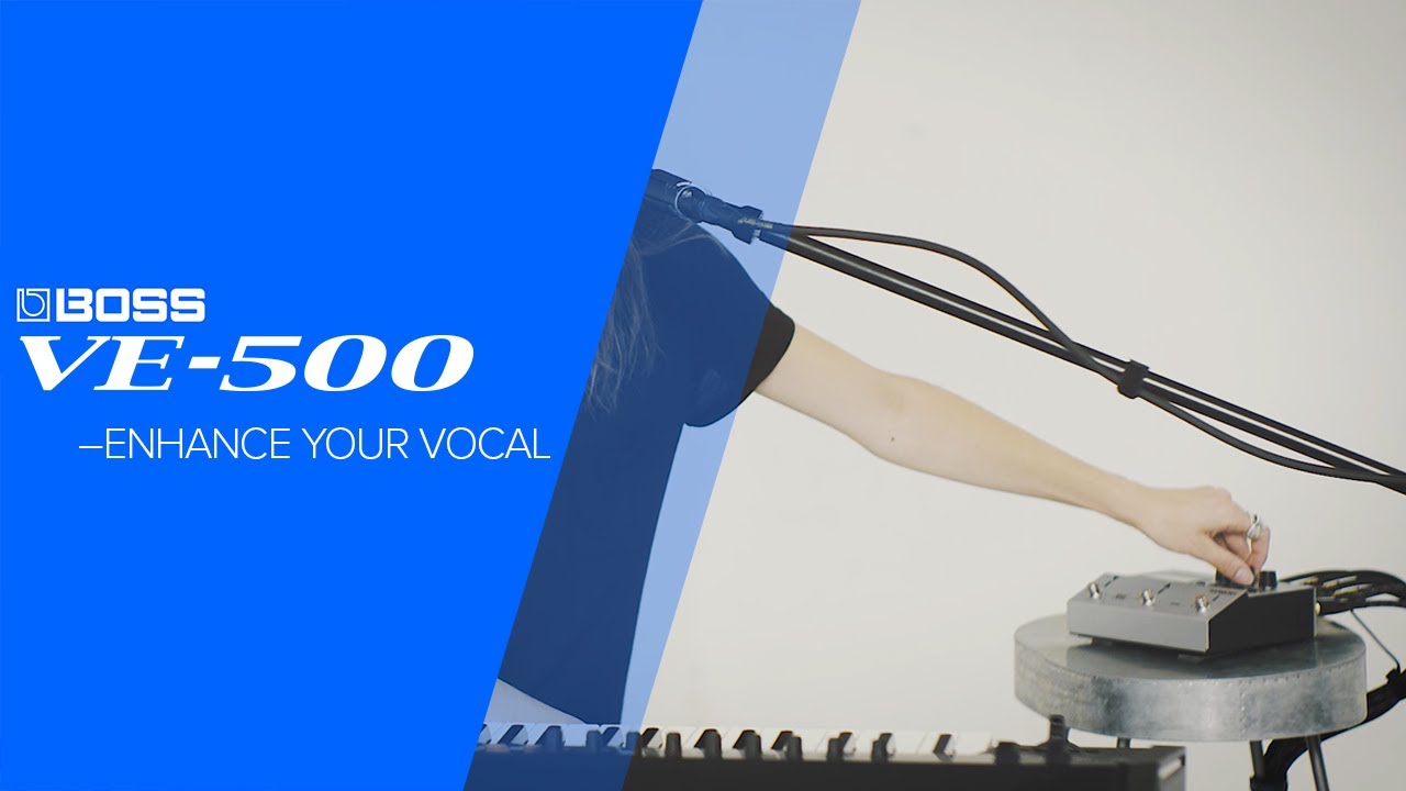 BOSS VE-500 Vocal Performer: улучшите свой вокал (3/7)