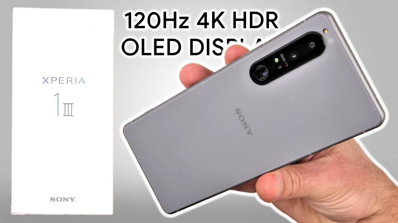 Распаковка и первый обзор Sony Xperia 1 III — ПЕРВЫЙ в мире смартфон с разрешением 4K и частотой ...