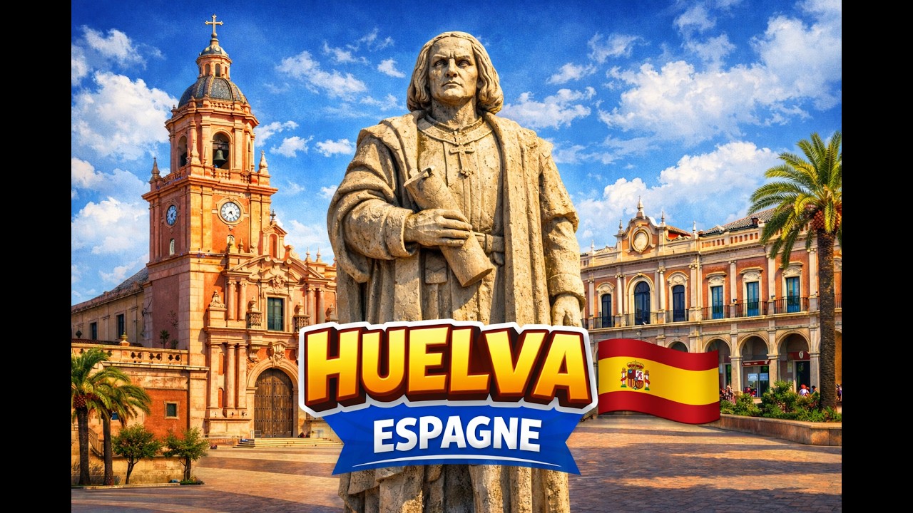 Notre première ville d'Espagne, la surprenante Huelva (Portugal/Espagne)