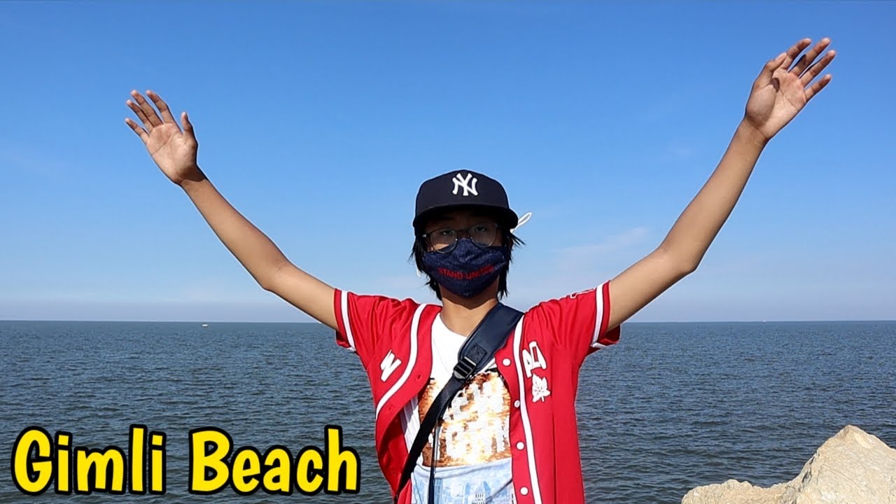 RELAXING DAY IN GIMLI BEACH, MANITOBA | HALO-HALO TO BEAT THE HEAT | BUHAY CANADA