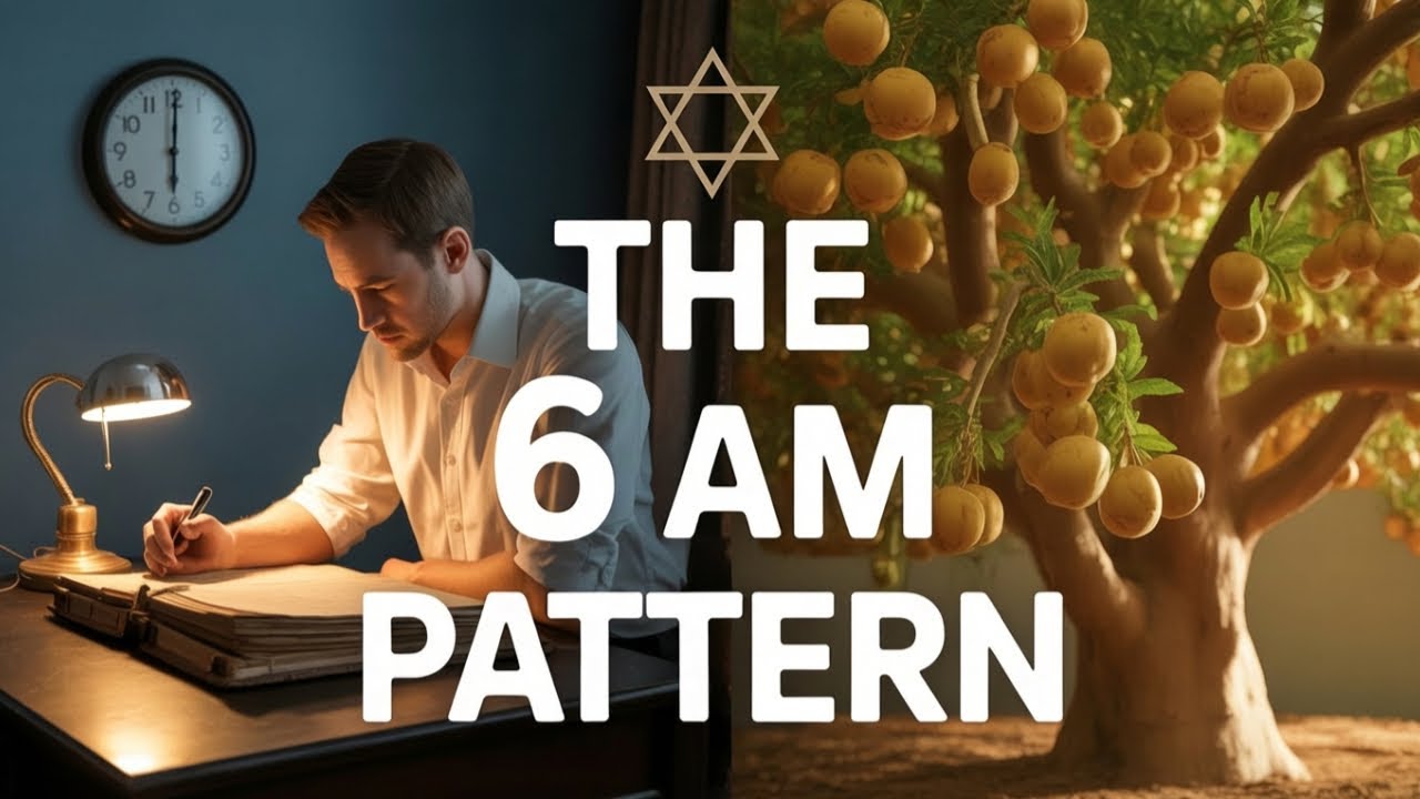 The 6 AM Jewish Habit That Builds Generational Wealth (It’s Not What You Think)