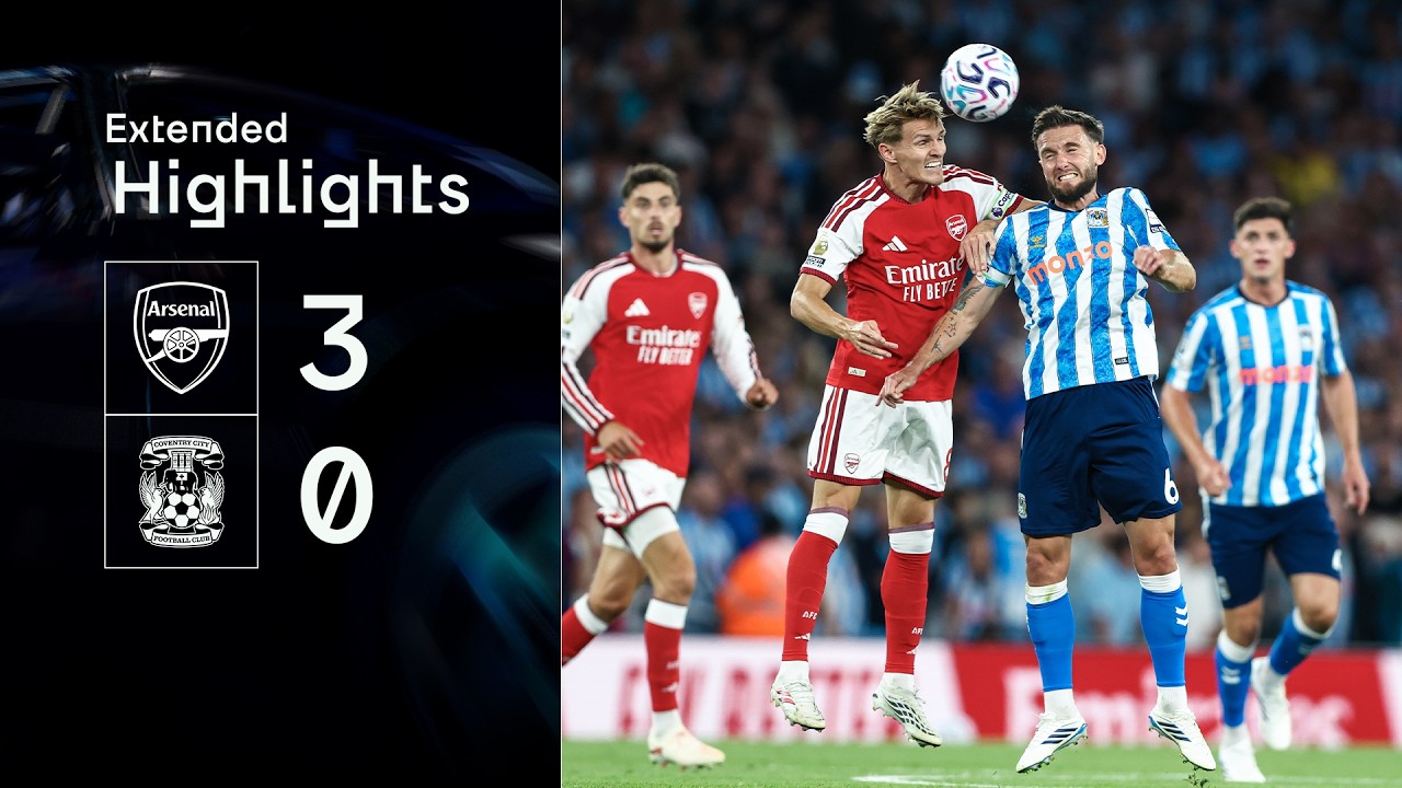 Arsenal 3-0 Coventry City | Extended Premier League Highlights