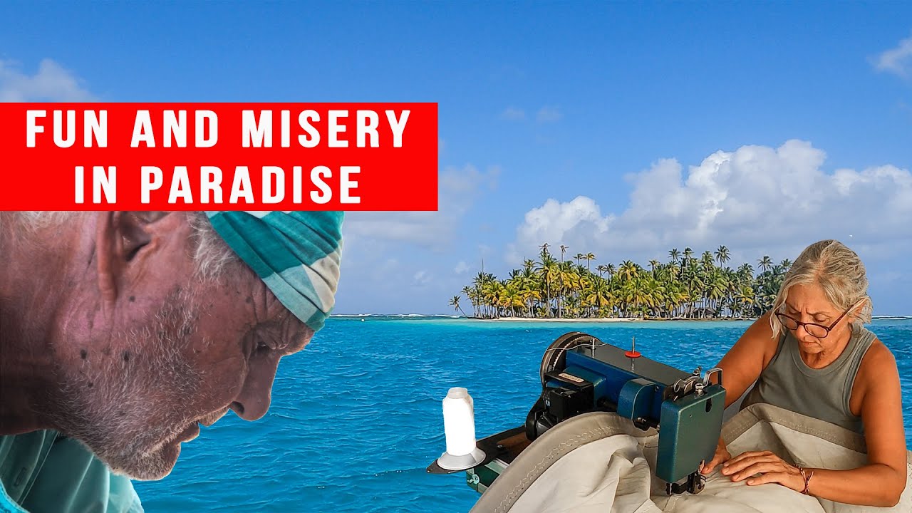 Fun and misery in the paradise. San Blas stories - sailing, exploring underwater world and repairing