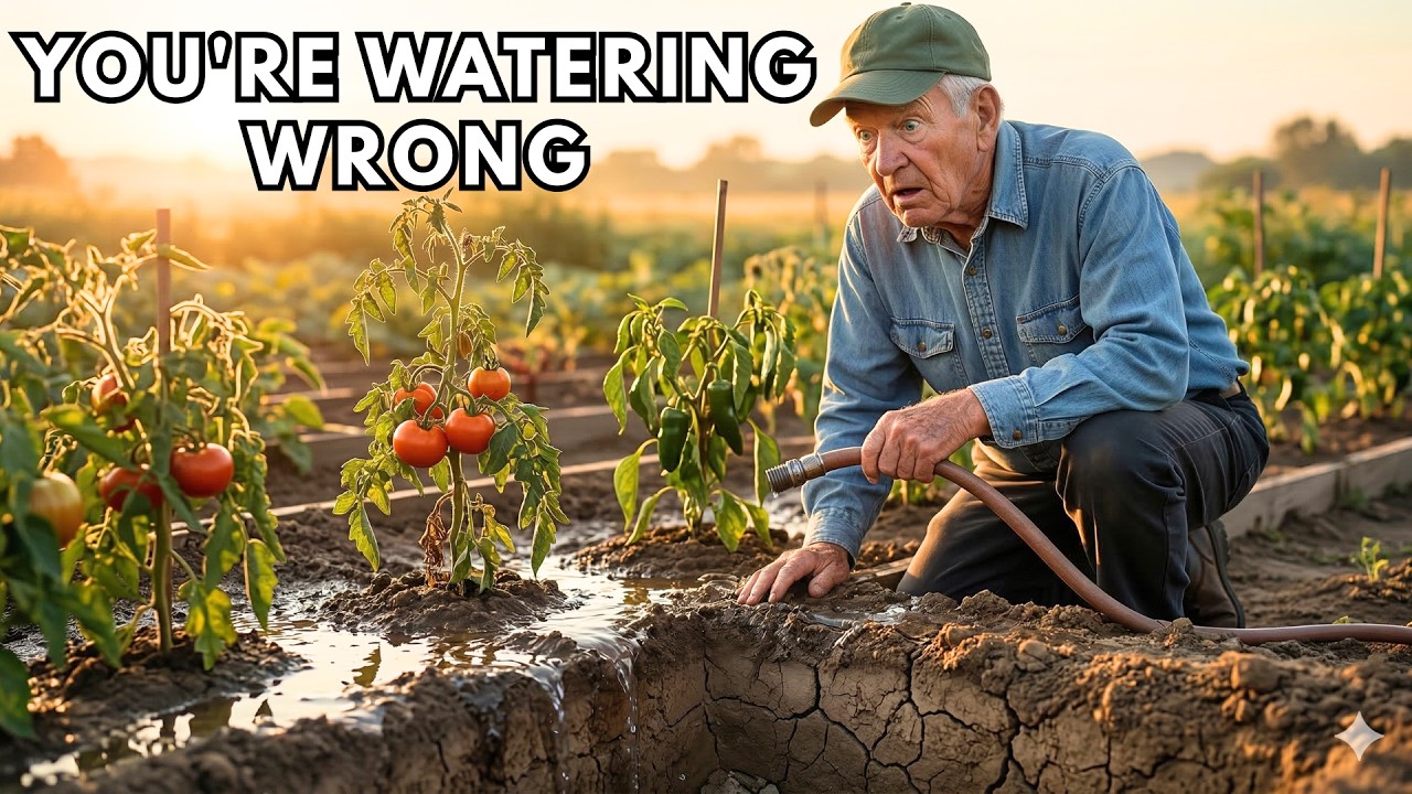 Gardening Mistake: Watering Plants at the Wrong Time