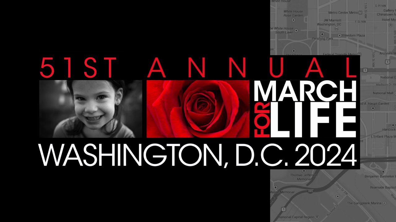 March for Life 2024 from Washington D.C. #WhyWeMarch | January 19, 2024