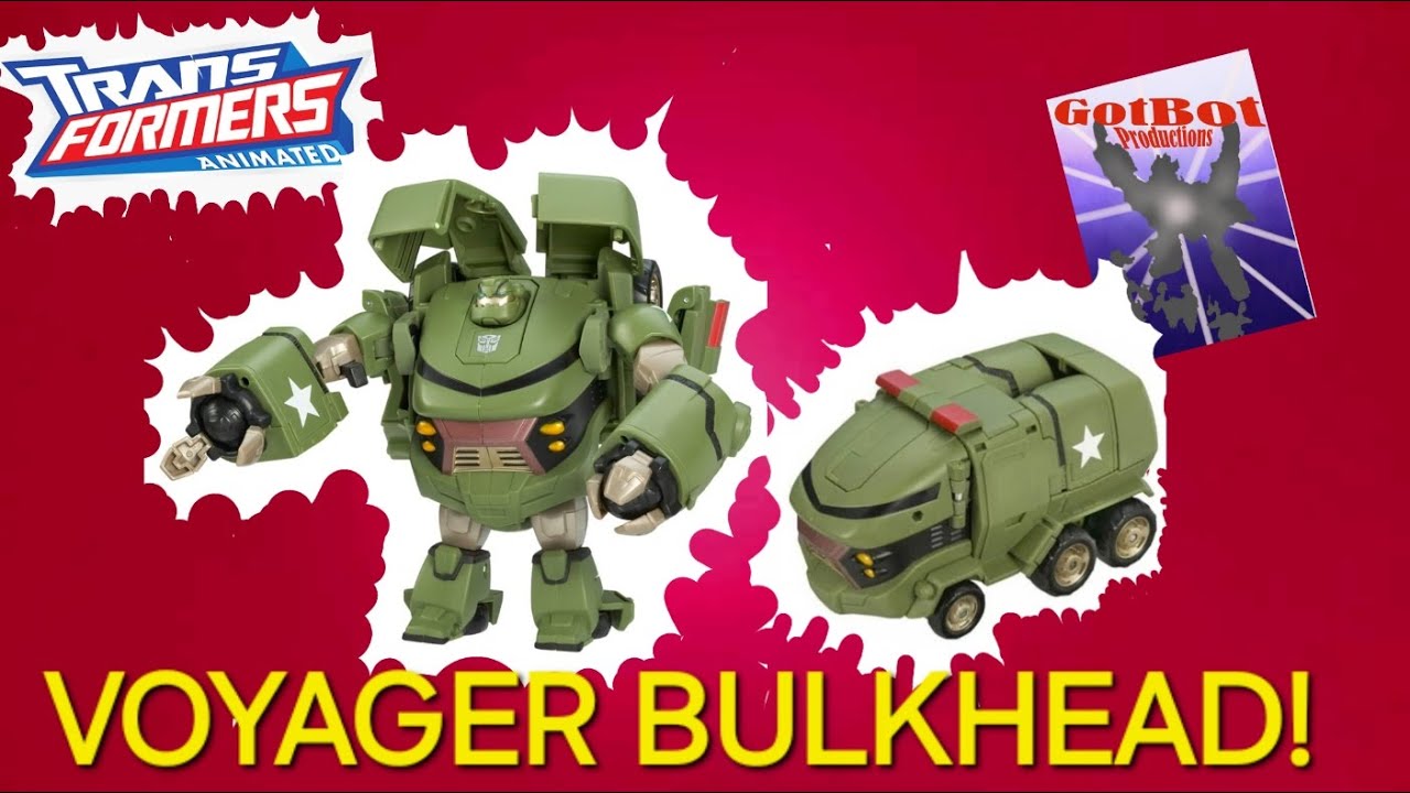Transformers Animated Voyager Bulkhead - GotBot True Review NUMBER 1204