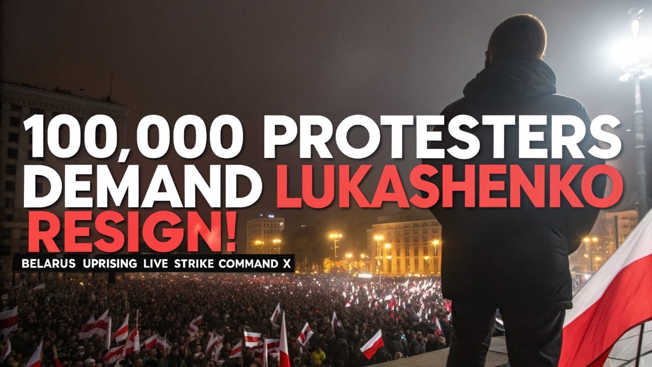 Historic Uprising in Belarus | 100,000 March for Freedom