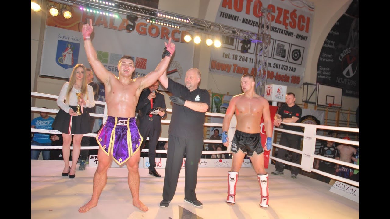 Kacper Frątczak (ASW Knockout Zielona Góra) vs Daniel Lechowicz (Scorpion Krępice )