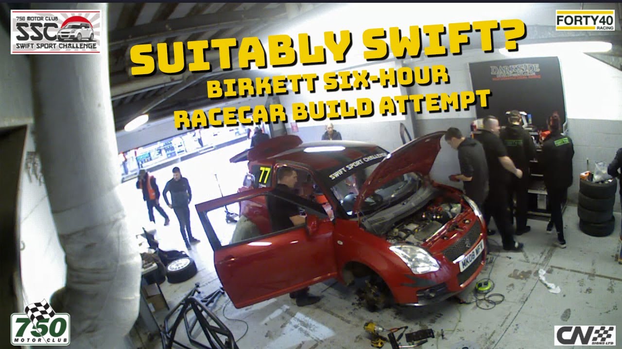 Swift Sport Challenge - The Birkett Build & Sunday Action