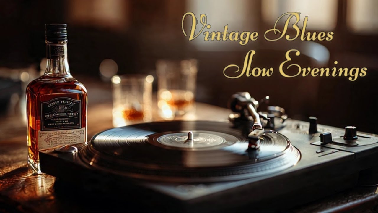 Vintage Blues Vinyl | Whiskey Lounge Music for Relaxation & Slow Evenings, Whiskey Night Blues