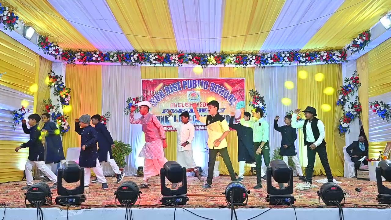 SUN RISE PUBLIC SCHOOL ANNUAL FUNCTION 2025-26  VI BOYS