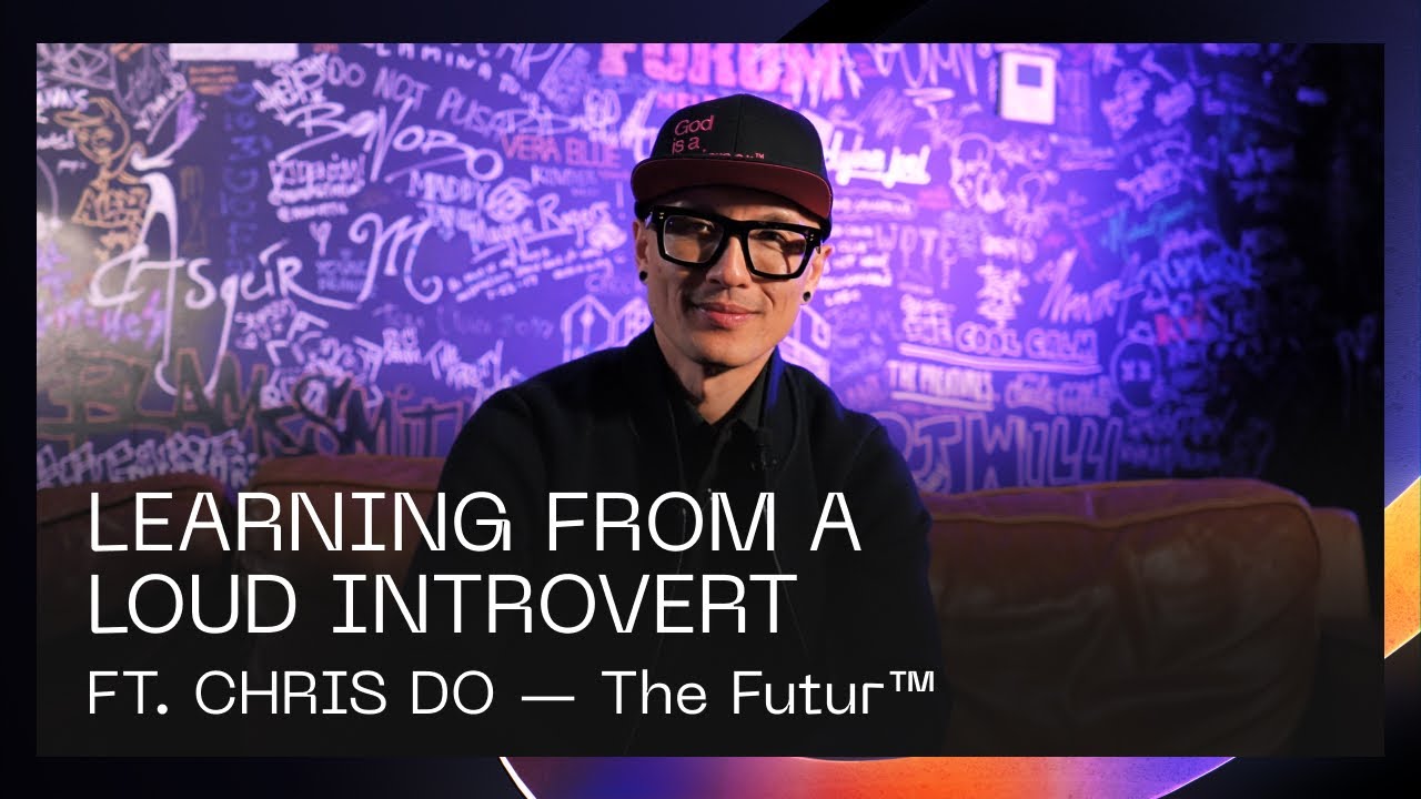 Learning from a loud introvert. Ft. Chris Do — The Futur™