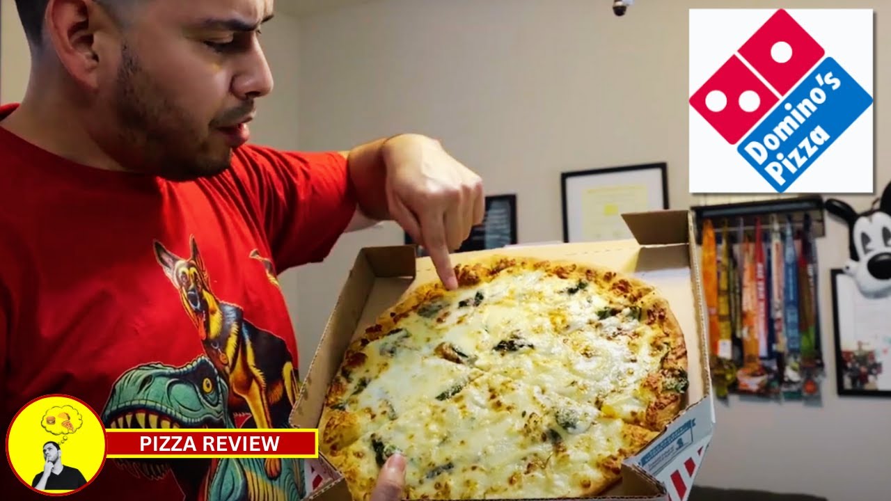Pizza Review - Domino's Spinach & Feta!