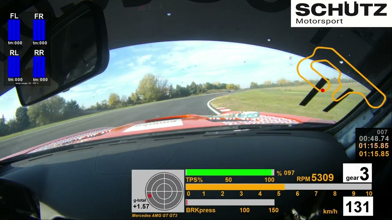 Mercedes AMG GT3 rollout at 1:13 with George Karakoulas in Serres Racing Circuit 2021 *BOP applied*