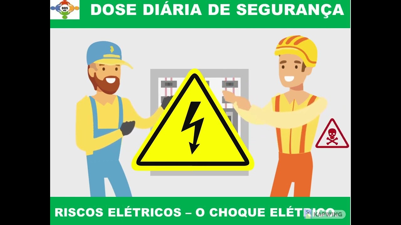 DDS  RISCOS ELÉTRICOS – O CHOQUE ELÉTRICO.