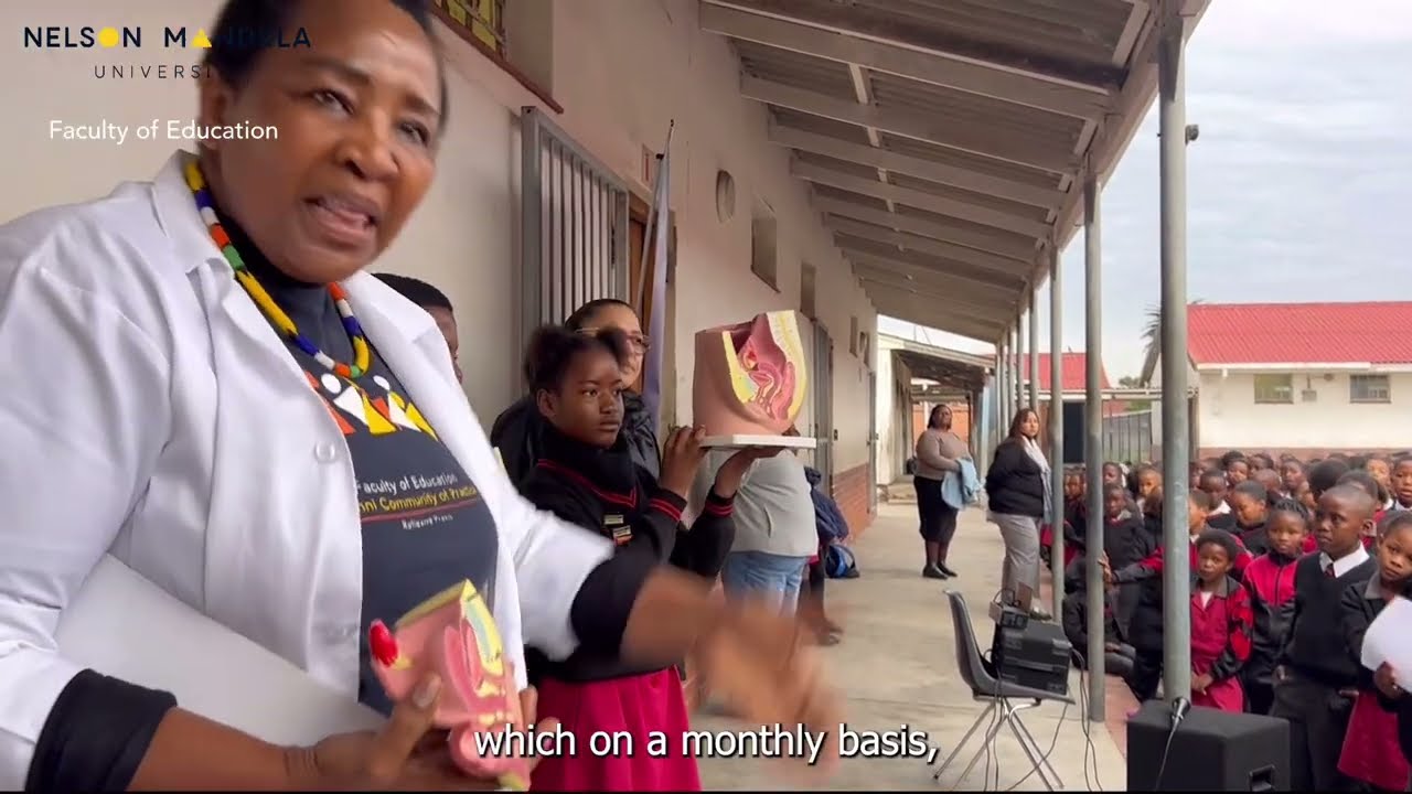 Menstrual Cycle Models by Dr.Ayanda Simayi | Swartkops Primary  School Presentation