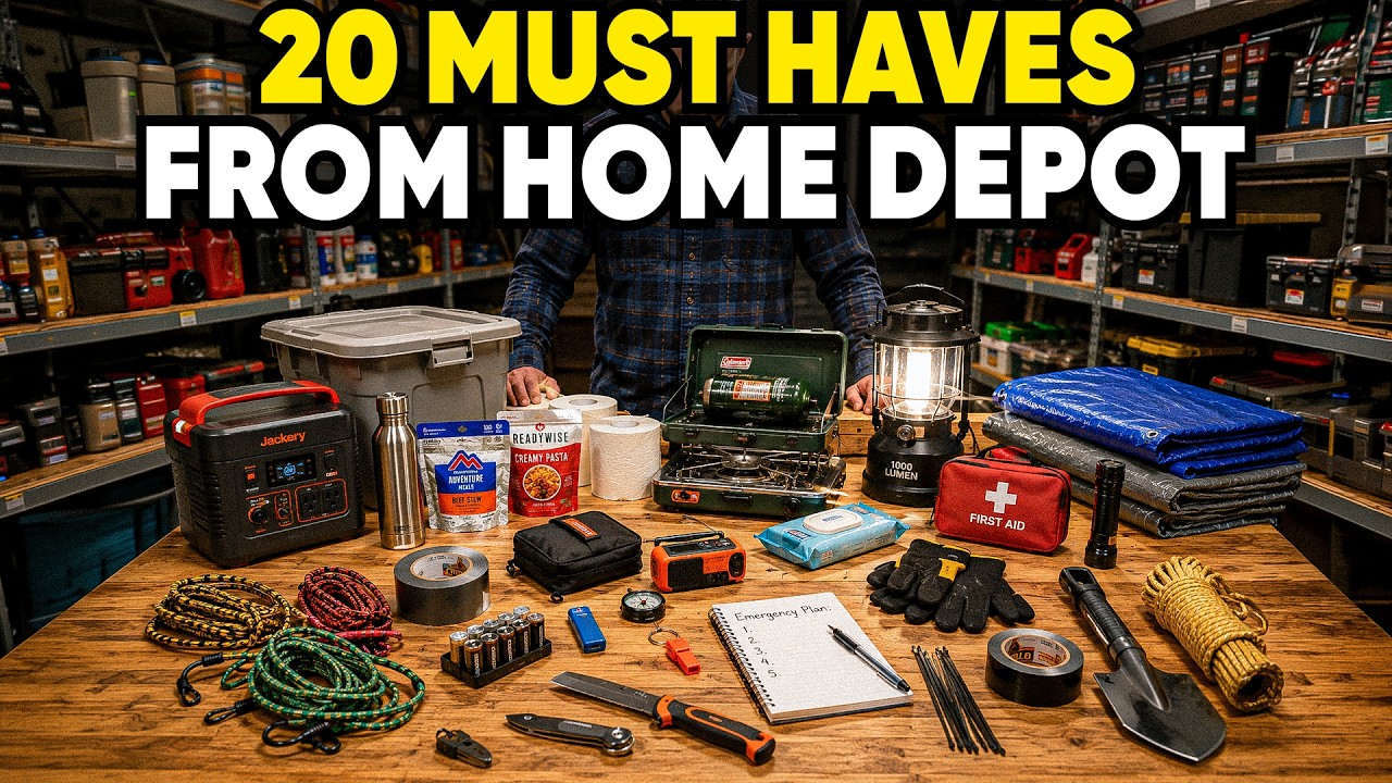 20 товаров из Home Depot, которые ДОЛЖЕН купить каждый преппер до начала апокалипсиса!
