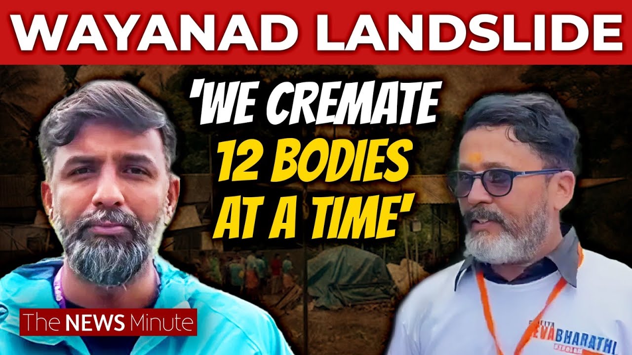 Wayanad Landslide: Volunteers Step in to Help Families with Cremation of Victims