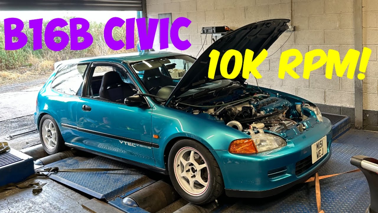 B16b Civic 10k rpm 260BHP!