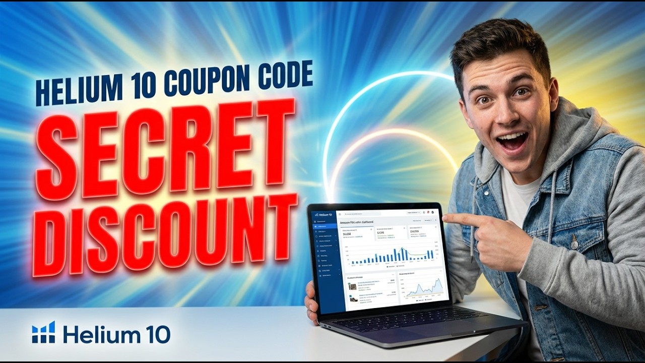 Helium 10 Coupon Code 💥 | Get an EXCLUSIVE Helium 10 Discount!