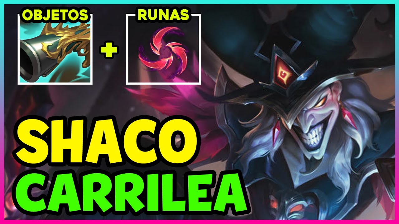 🔥 *REVIENTA* COMO JUGAR SHACO JUNGLA S15 GUÍA ESPAÑOL | TEMPORADA 15 LOL 2025