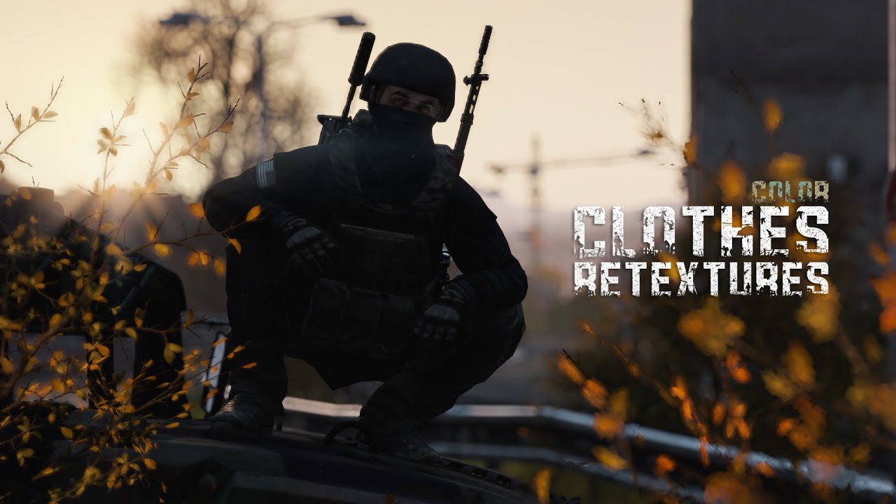 DLC Retextures Clothes Color Pack - Dayz