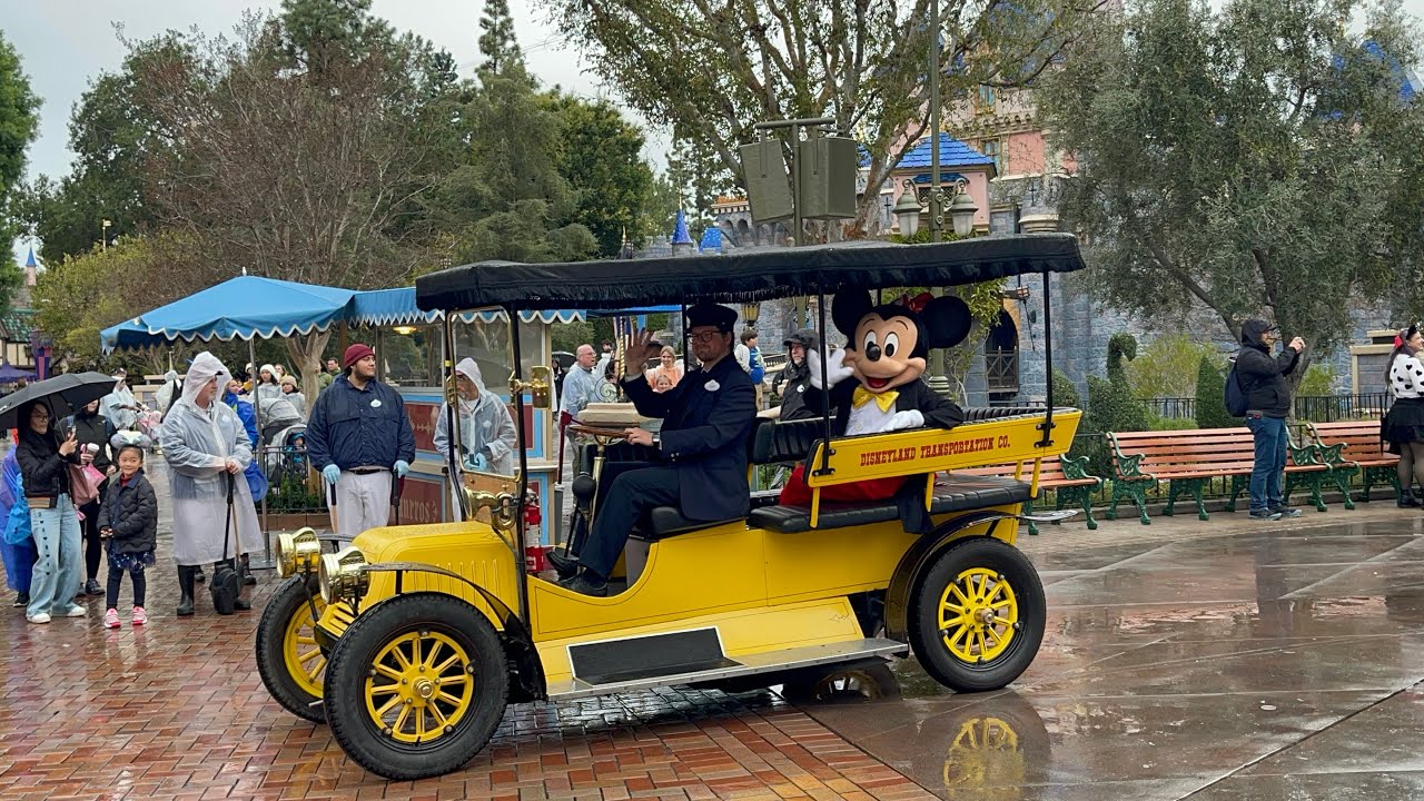 Disneyland Rainy Day Cavalcade February 4, 2024